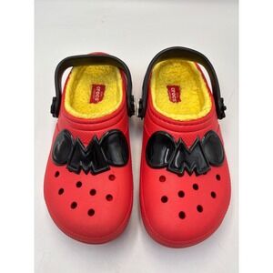 Crocs Lined Disney "Mickey Mouse"  Sz‎ Junior 3